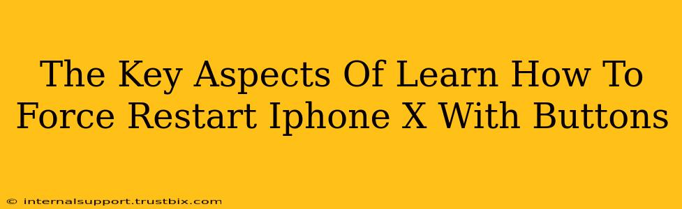 The Key Aspects Of Learn How To Force Restart Iphone X With Buttons