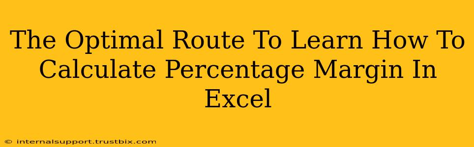 The Optimal Route To Learn How To Calculate Percentage Margin In Excel