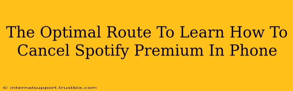 The Optimal Route To Learn How To Cancel Spotify Premium In Phone