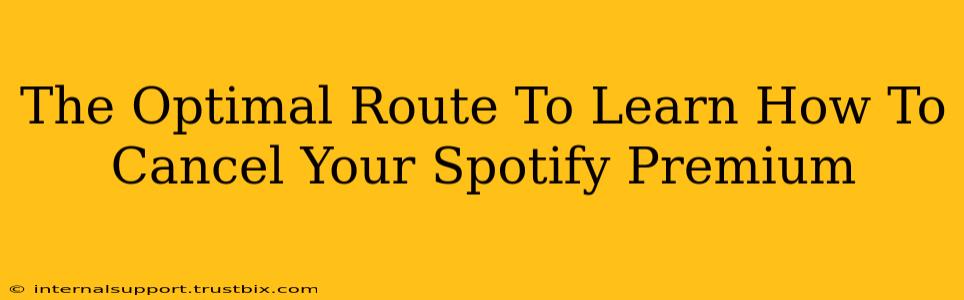 The Optimal Route To Learn How To Cancel Your Spotify Premium