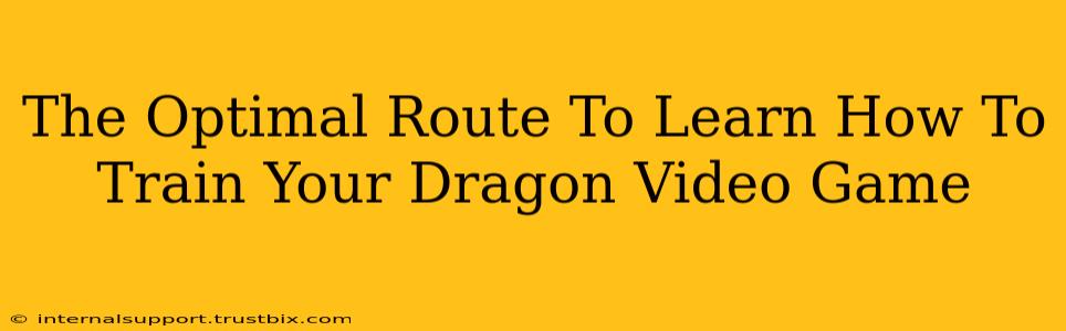 The Optimal Route To Learn How To Train Your Dragon Video Game