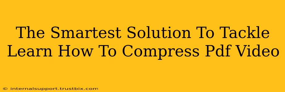 The Smartest Solution To Tackle Learn How To Compress Pdf Video