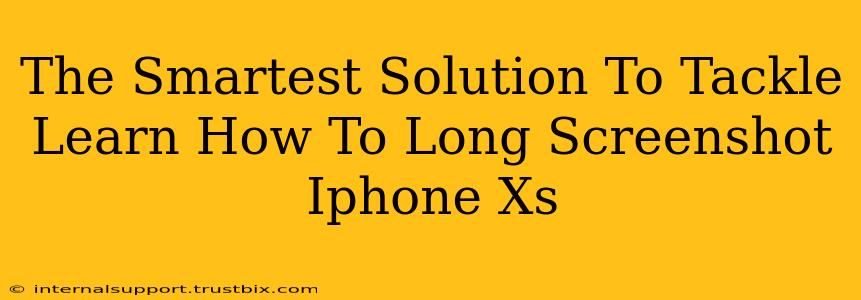 The Smartest Solution To Tackle Learn How To Long Screenshot Iphone Xs