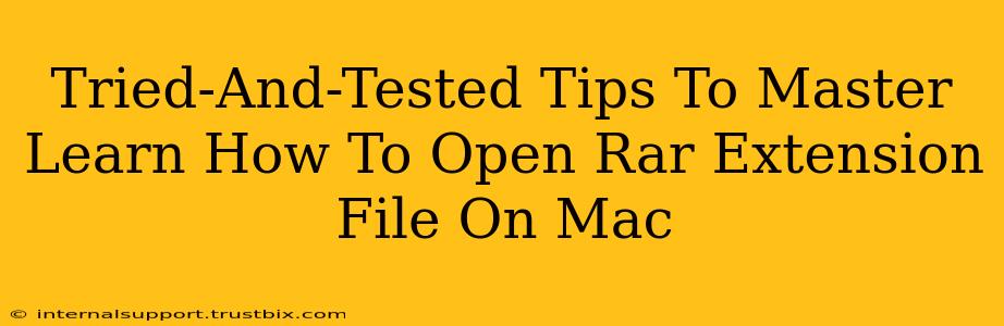 Tried-And-Tested Tips To Master Learn How To Open Rar Extension File On Mac