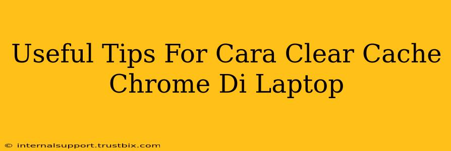 Useful Tips For Cara Clear Cache Chrome Di Laptop