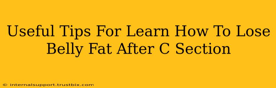 Useful Tips For Learn How To Lose Belly Fat After C Section